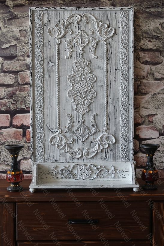 Neiwel Vintage Suen Eskitme Beyaz Stand Raf