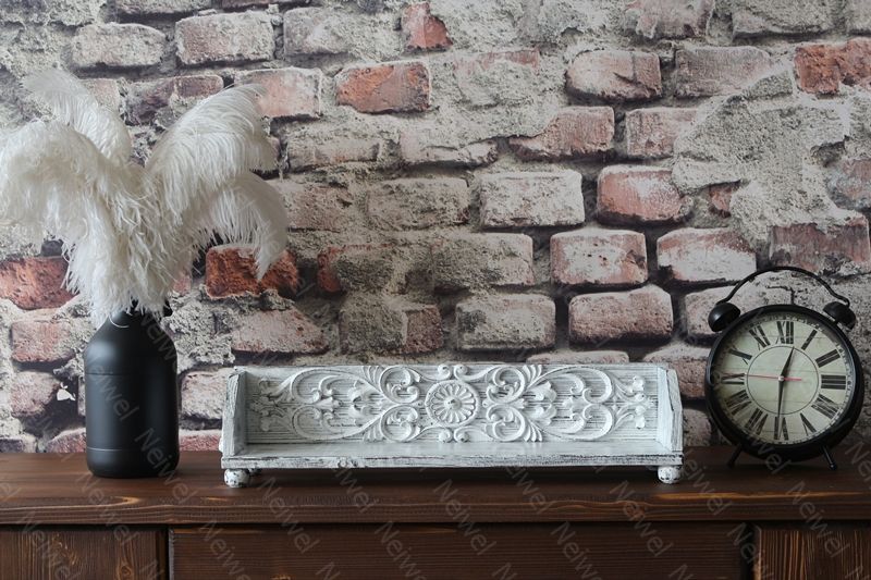 Neiwel Vintage Tenna Eskitme Beyaz Stand Raf