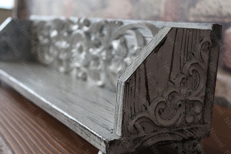 Neiwel Vintage Tenna Eskitme Beyaz Stand Raf