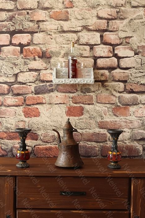 Neiwel Vintage Tuen Eskitme Beyaz Bar Raf