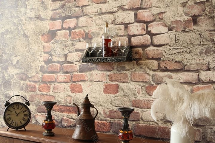 Neiwel Vintage Vien Eskitme Siyah Bar Raf