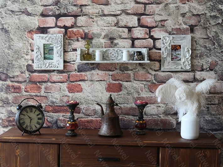 Neiwel Vintage Duen Nio Eskitme Beyaz Raf