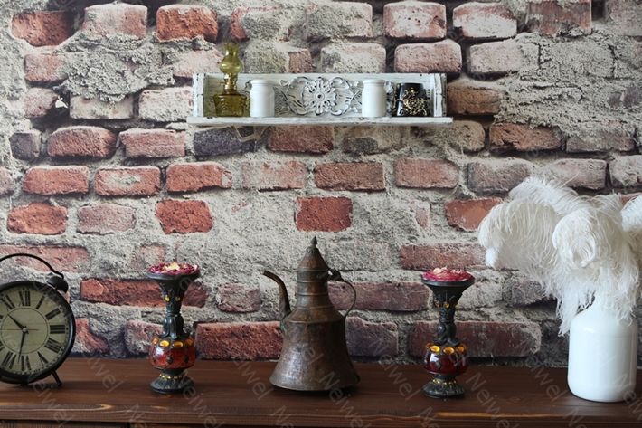 Neiwel Vintage Duen Nio Eskitme Beyaz Raf