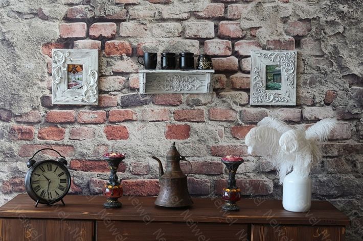 Neiwel Vintage Elsa Eskitme Beyaz Raf