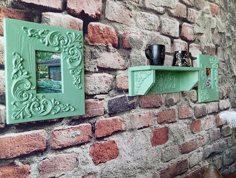 Neiwel Vintage Elsa Yeşil Raf