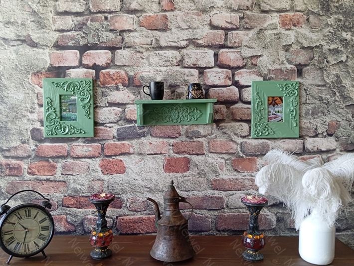 Neiwel Vintage Elsa Yeşil Raf