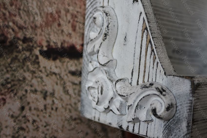 Neiwel Vintage Milano Eskitme Beyaz Raf