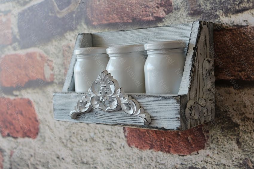 Neiwel Vintage Milano Eskitme Beyaz Raf
