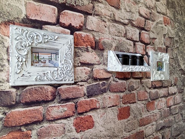 Neiwel Vintage Tuen Eskitme Beyaz Raf