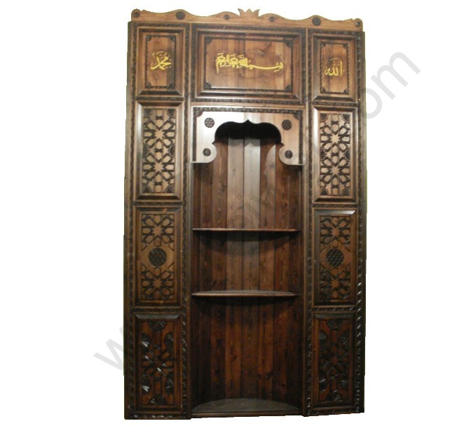 Neiwel Ahşap Cami Mihrap 00018