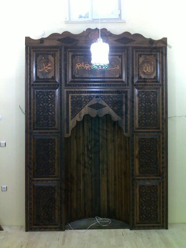 Neiwel Ahşap Cami Mihrap