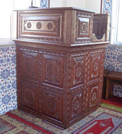 Neiwel Ahşap Cami Vaaz Kürsüsü 5