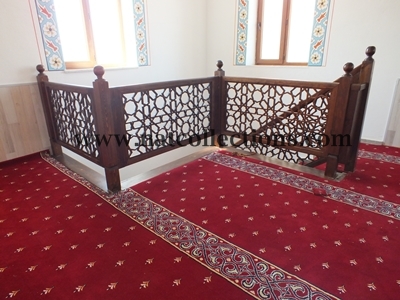 Neiwel Ahşap Cami Mahvel Korkuluğu 1
