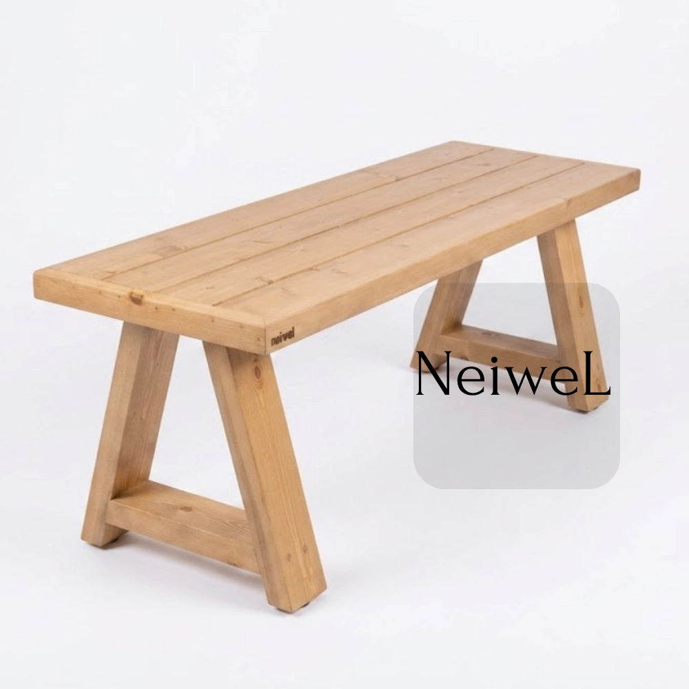 Neiwel Garden Nua Doğal Ahşap Bank