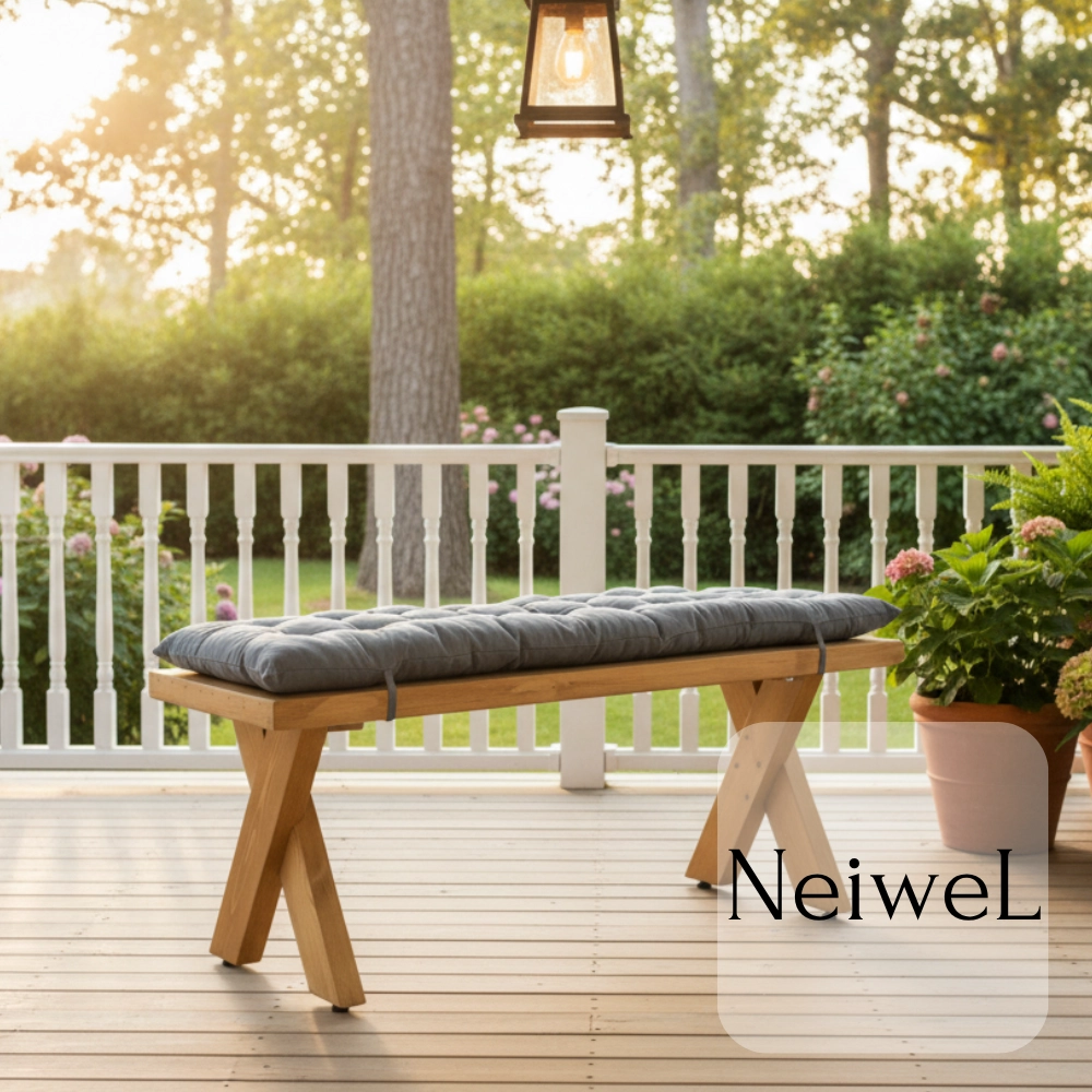 Neiwel Garden Lio Doğal Ahşap Bank