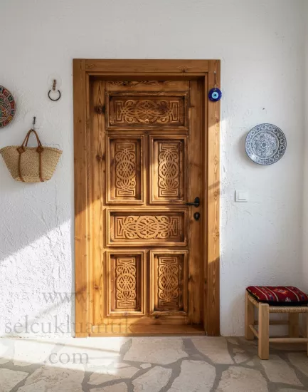 Osmanlı Tarzı Ahşap Antik Kapı Modelleri