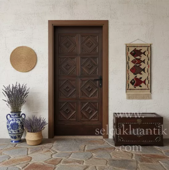 Loft Tarzı El İşçiliği Ahşap Kapı Modelleri