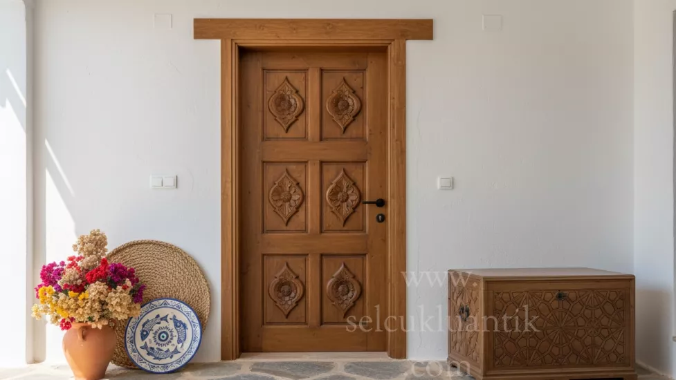 Loft Tarzı El İşçiliği Ahşap Kapı Modelleri