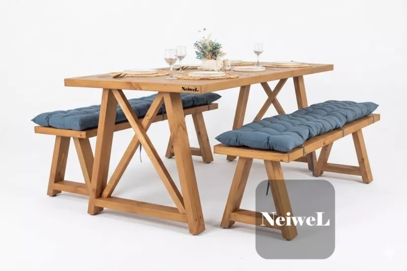 Ahşap Yemek Masası Takımı Modelleri Neiwel’de