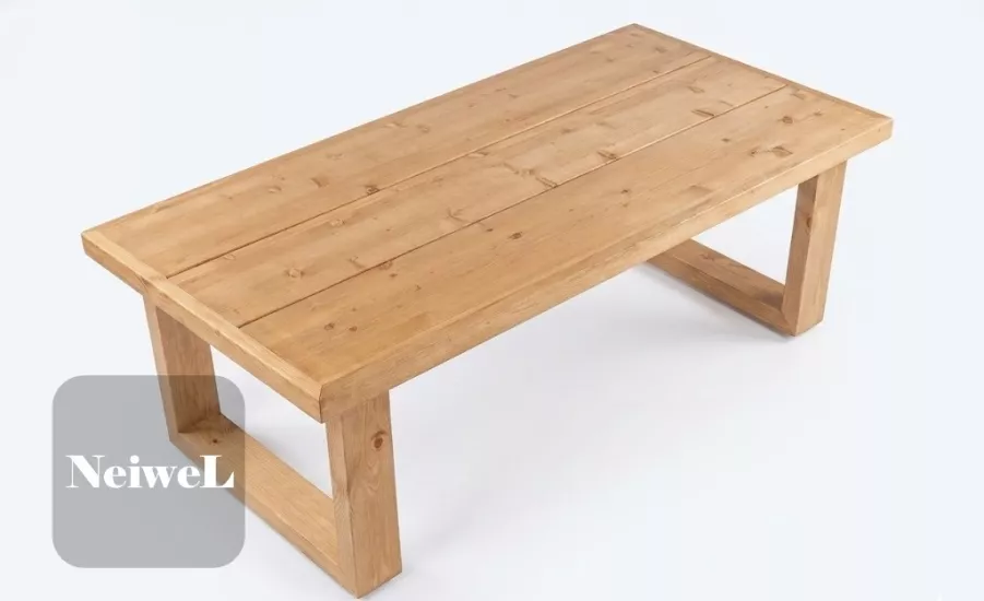 Doğal Ahşap Bahçe Sehpaları Neiwel’de