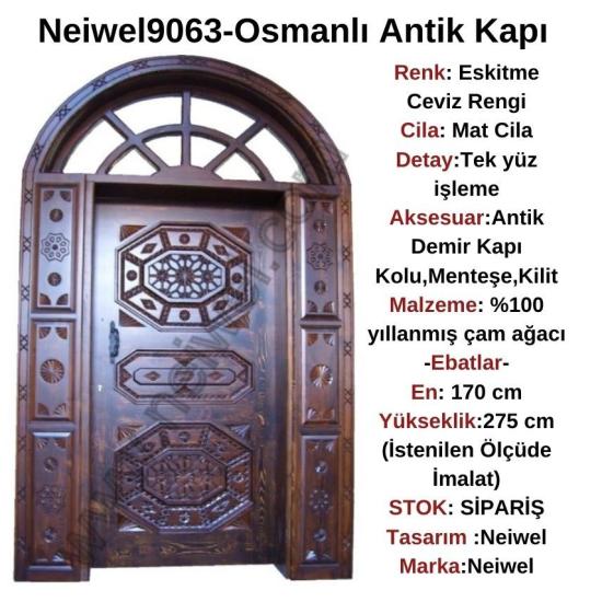 El İşçiliği Ahşap Kapı Modelleri