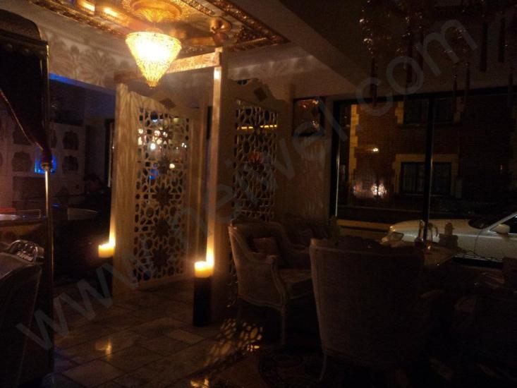 Ahşap Oymalı Restoran ve Kafe Mobilyaları