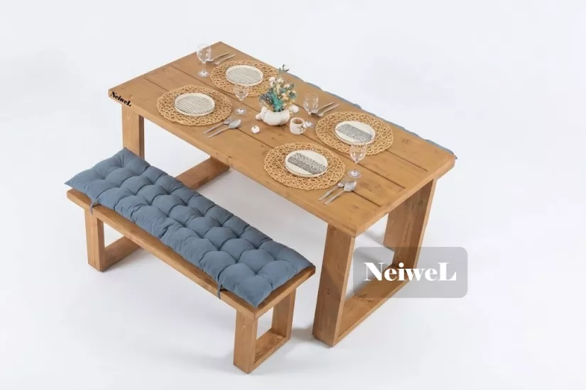 Banklı Bahçe Yemek Masası Takımları Neiwel’de